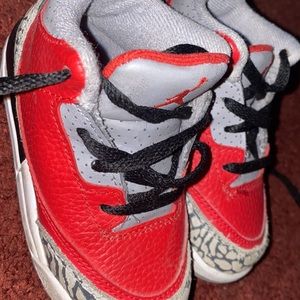 My toddlers Jordan Nike shoes